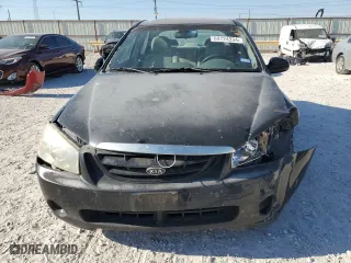 2006 Kia Spectra EX with VIN KNAFE121965264656, listed as a Copart auction lot 69724334 with 101,685 mi miles and Salvage Title. Bid and sale history available at carsss.com. Image 5.