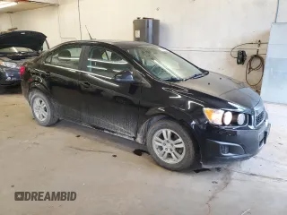 2012 Chevrolet Sonic LT with VIN 1G1JC5SH4C4189043, listed as a Copart auction lot 64846625 with Not provided miles and Salvage title. Bid and sale history available at DreamBid. Image 4.