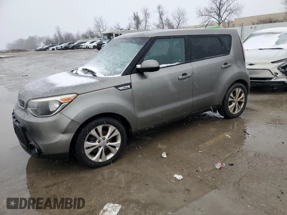 2016 Kia Soul + with VIN KNDJP3A50G7238766, listed as a Copart auction lot 45300665 with 116,924 mi miles and Clean Title. Bid and sale history available at carsss.com. Image 1.