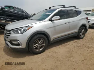 2017 Hyundai Santa Fe 2.4L with VIN 5XYZUDLBXHG447022, listed as a Copart auction lot 64131815 with 142,422 mi miles and Clean title. Bid and sale history available at DreamBid. Image 1.