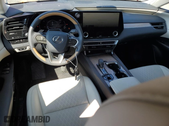 2024 Lexus RX 350 z VIN 2T2BAMBA1RC043795, wystawiony jako Copart lot #61190095 z przebiegiem 5 104 mil mil oraz Szkoda całkowita • Salvage title. Historia ofert i sprzedaży dostępna na DreamBid. Obrazek 8.