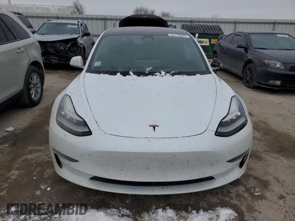 2018 Tesla Model 3 Long Range Battery with VIN 5YJ3E1EB8JF131131, listed as a Copart auction lot 45170685 with 135,544 mi miles and Salvage Title. Bid and sale history available at DreamBid. Image 5.