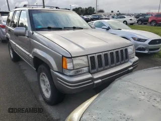 1998 Jeep Grand Cherokee Limited with VIN 1J4GZ78S2WC222768, listed as a Copart auction lot 73942154 with 0 mi miles and Salvage Title. Bid and sale history available at carsss.com. Image 5.
