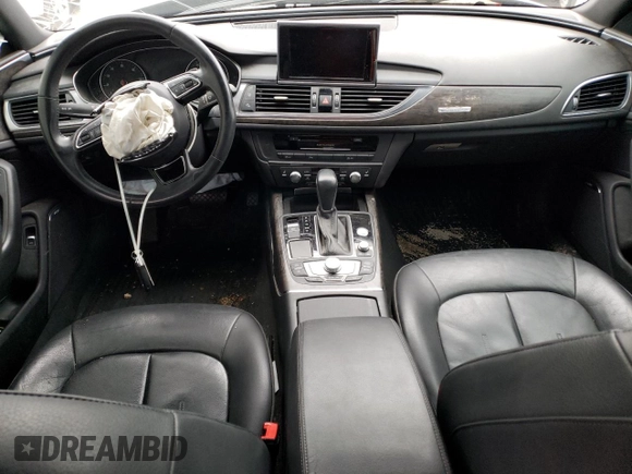 2017 Audi A6 Premium Plus with VIN WAUG8AFC3HN133684, listed as a Copart auction lot 71341142 with 0 mi miles. Bid and sale history available at carsss.com. Image 8.