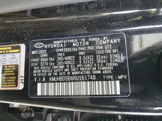 2024 Genesis GV80 with VIN KMUHBDSB6RU161748, listed as a Copart auction lot 46913355 with Not Provided miles and Salvage Title. Bid and sale history available at DreamBid. Image 13.