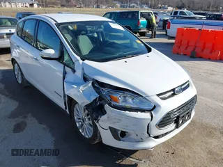 2017 Ford C-Max SE with VIN 1FADP5AU0HL117265, listed as a IAAI auction lot 41413374 with 64,660 mi miles. Bid and sale history available at carsss.com. Image 1.