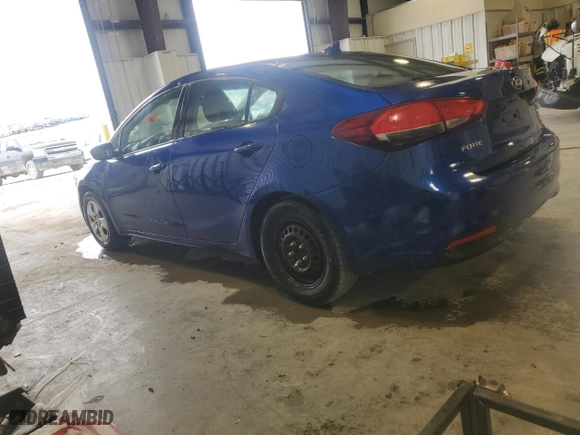 2017 Kia Forte LX with VIN 3KPFK4A74HE126582, listed as a Copart auction lot 49280195 with 0 mi miles and Clean Title. Bid and sale history available at carsss.com. Image 2.