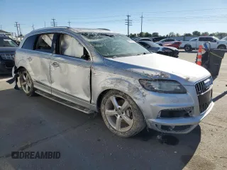 2011 Audi Q7 3.0T S line Prestige with VIN WA1DGBFE8BD003410, listed as a Copart auction lot 75756194 with 0 mi miles and Salvage Title. Bid and sale history available at carsss.com. Image 4.