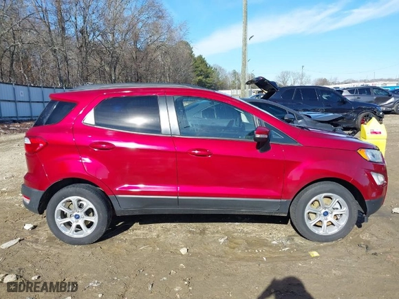 2020 Ford EcoSport SE with VIN MAJ3S2GE3LC312374, listed as a IAAI auction lot 41421869 with 74,441 mi miles. Bid and sale history available at carsss.com. Image 13.