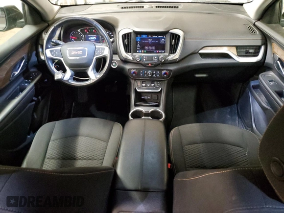 2019 GMC Terrain SLE with VIN 3GKALMEV1KL230485, listed as a Copart auction lot 50218475 with 119,698 mi miles and Salvage Title. Bid and sale history available at carsss.com. Image 8.