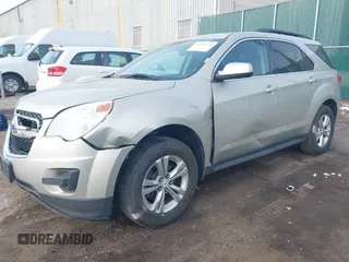 2014 Chevrolet Equinox LT z VIN 1GNALBEK6EZ122521, wystawiony jako IAAI lot #41992733 z przebiegiem 172 901 mil mil oraz . Historia ofert i sprzedaży dostępna na DreamBid. Obrazek 2.