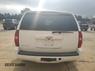 2008 Chevrolet Tahoe LTZ with VIN 1GNFC13J38R103830, listed as a Copart auction lot 53938025 with 161,942 mi miles and Salvage title. Bid and sale history available at DreamBid. Image 6.
