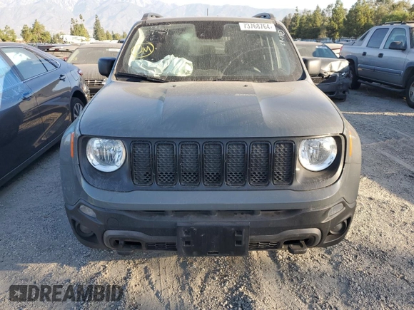 2021 Jeep Renegade Sport с VIN ZACNJDAB7MPM32821, выставлен на аукционе Copart как лот 73768764 с пробегом 54 458 миль миль и На запчасти • Non repairable. История ставок и продаж доступна на DreamBid. Изображение 5.
