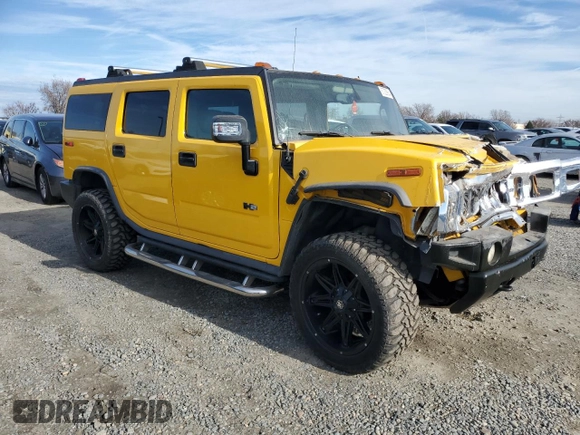 2006 Hummer H2 with VIN 5GRGN23U26H100166, listed as a Copart auction lot 87228964 with 71,727 mi miles and Salvage Title. Bid and sale history available at carsss.com. Image 4.