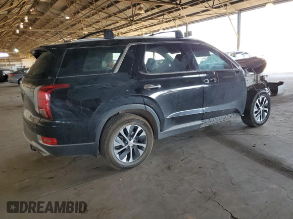 2021 Hyundai Palisade SEL z VIN KM8R24HEXMU181272, wystawiony jako Copart lot #73129624 z przebiegiem 118 541 mil mil oraz Szkoda całkowita • Salvage title. Historia ofert i sprzedaży dostępna na DreamBid. Obrazek 3.
