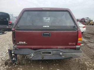 1999 GMC New Sierra 1500 SLE with VIN 1GTEC14V0XZ522724, listed as a Copart auction lot 49694695 with 122,159 mi miles and Salvage Title. Bid and sale history available at carsss.com. Image 6.