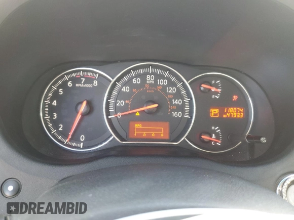 2011 Nissan Maxima S z VIN 1N4AA5AP8BC867065, wystawiony jako Copart lot #56798125 z przebiegiem 118 074 mil mil oraz Szkoda całkowita • Salvage title. Historia ofert i sprzedaży dostępna na DreamBid. Obrazek 9.