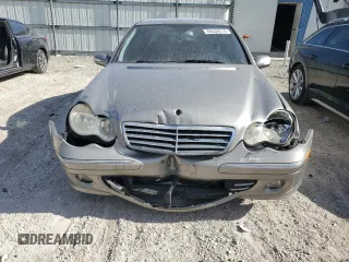 2005 Mercedes-Benz C 240 with VIN WDBRF81J65F675866, listed as a Copart auction lot 85534514 with 150,767 mi miles and Salvage Title. Bid and sale history available at DreamBid. Image 5.