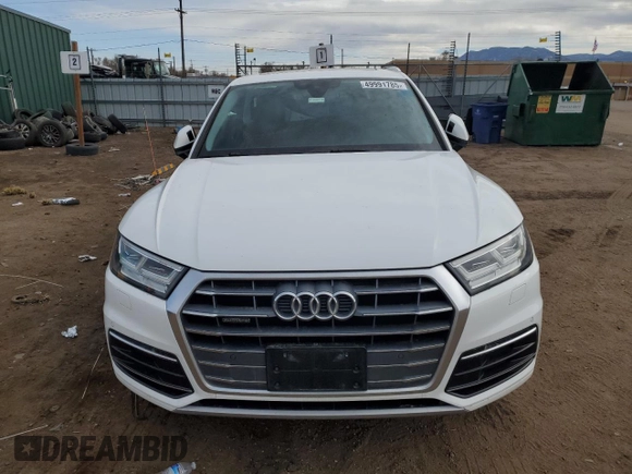 2018 Audi Q5 Premium Plus with VIN WA1BNAFY2J2239773, listed as a Copart auction lot 49991785 with 69,763 mi miles and Salvage Title. Bid and sale history available at carsss.com. Image 5.