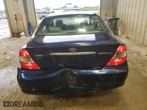 2002 Toyota Camry LE z VIN 4T1BE32KX2U527173, wystawiony jako Copart lot #58424615 z przebiegiem 178 640 mil mil oraz Nie do naprawy • Non repairable. Historia ofert i sprzedaży dostępna na DreamBid. Obrazek 6.
