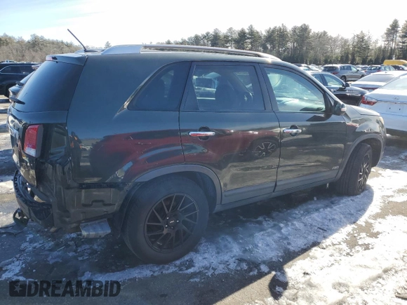 2011 Kia Sorento LX with VIN 5XYKTDA2XBG110154, listed as a Copart auction lot 44593715 with 0 mi miles and Salvage Title. Bid and sale history available at carsss.com. Image 3.