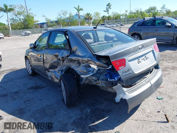 2010 Kia Forte SX with VIN KNAFW4A30A5312314, listed as a IAAI auction lot 41731007 with 169,466 mi miles. Bid and sale history available at carsss.com. Image 3.