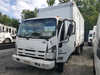 2013 Isuzu NQR IBT PWL with VIN JALE5W165D7900031, listed as a Copart auction lot 69288344 with Not Provided miles and Salvage Title. Bid and sale history available at carsss.com. Image 2.