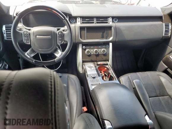 2016 Land Rover Range Rover HSE with VIN SALGS2KF0GA259817, listed as a Copart auction lot 61470455 with 56,177 mi miles and Clean title. Bid and sale history available at DreamBid. Image 8.