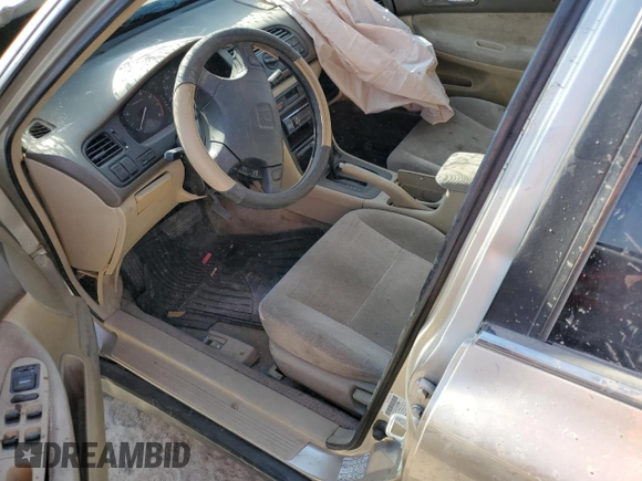 1995 Honda Accord LX with VIN JHMCD563XSC033376, listed as a Copart auction lot 73887924 with 129,069 mi miles and Salvage Title. Bid and sale history available at carsss.com. Image 7.