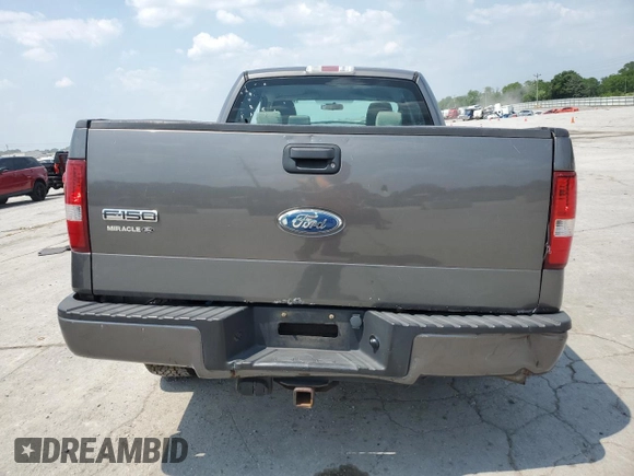 2008 Ford F-150 STX with VIN 1FTRX14W88FB22993, listed as a Copart auction lot 59531365 with 248,580 mi miles and Salvage title. Bid and sale history available at DreamBid. Image 6.