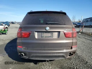 2011 BMW X5 35i with VIN 5UXZV4C57BL400693, listed as a Copart auction lot 46547685 with 127,266 mi miles and Salvage Title. Bid and sale history available at carsss.com. Image 6.