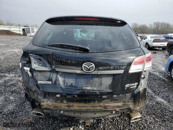 2009 Mazda CX-9 Grand Touring with VIN JM3TB38VX90180469, listed as a Copart auction lot 46530165 with 117,934 mi miles and Salvage Title. Bid and sale history available at carsss.com. Image 6.