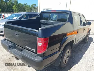 2009 Honda Ridgeline RT with VIN 5FPYK16269B107183, listed as a IAAI auction lot 42676377 with 264,721 mi miles and . Bid and sale history available at DreamBid. Image 4.