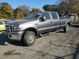 2005 Ford F-250 XL with VIN 1FTSW21565EA71954, listed as a Copart auction lot 76708144 with 229,182 mi miles and Salvage title. Bid and sale history available at DreamBid. Image 1.