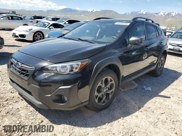 2021 Subaru Crosstrek Special Sports with VIN JF2GTHSC0MH667607, listed as a Copart auction lot 55859705 with 25,694 mi miles and Salvage title. Bid and sale history available at DreamBid. Image 1.