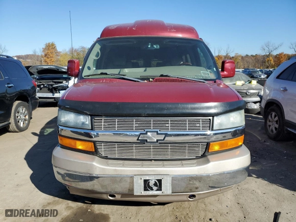 2006 Chevrolet Express Cargo Van YF7 Upfitter with VIN 1GBFG15T261255545, listed as a Copart auction lot 77390434 with 122,760 mi miles and Clean Title. Bid and sale history available at carsss.com. Image 5.