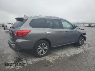 2019 Nissan Pathfinder S with VIN 5N1DR2MN8KC639149, listed as a Copart auction lot 51819025 with 80,056 mi miles and Salvage title. Bid and sale history available at DreamBid. Image 3.