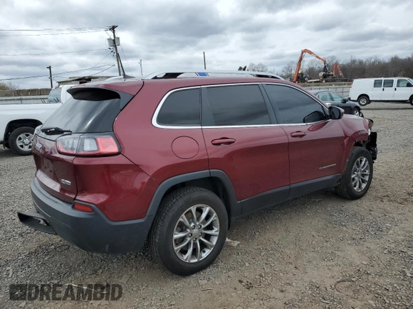 2019 Jeep Cherokee Latitude Plus with VIN 1C4PJMLB5KD330664, listed as a Copart auction lot 50945355 with 86,773 mi miles and Salvage Title. Bid and sale history available at carsss.com. Image 3.