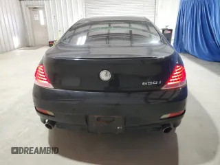 2006 BMW 6 Series 650Ci with VIN WBAEH13406CR49734, listed as a Copart auction lot 53488535 with 102,433 mi miles and Clean Title. Bid and sale history available at carsss.com. Image 6.