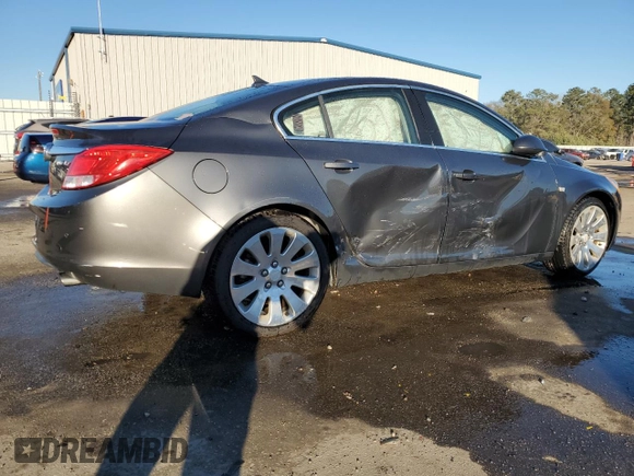 2011 Buick Regal CXL Turbo TO7 with VIN W04G15GV5B1101973, listed as a Copart auction lot 89222875 with 183,069 mi miles and Salvage Title. Bid and sale history available at carsss.com. Image 3.