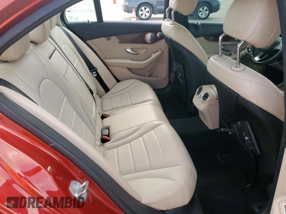 2018 Mercedes-Benz C 300 with VIN 55SWF4KBXJU258929, listed as a Copart auction lot 64697985 with 47,264 mi miles and Clean title. Bid and sale history available at DreamBid. Image 10.