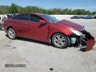 2011 Hyundai Sonata GLS with VIN 5NPEB4ACXBH134066, listed as a Copart auction lot 53327515 with Not Provided miles and Salvage Title. Bid and sale history available at carsss.com. Image 4.