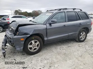 2003 Hyundai Santa Fe GLS with VIN KM8SC13D23U514882, listed as a Copart auction lot 76653463 with 126,223 mi miles and Salvage Title. Bid and sale history available at carsss.com. Image 1.