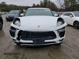 2016 Porsche Macan S with VIN WP1AB2A55GLB51556, listed as a Copart auction lot 50081985 with 53,555 mi miles and Salvage Title. Bid and sale history available at DreamBid. Image 5.