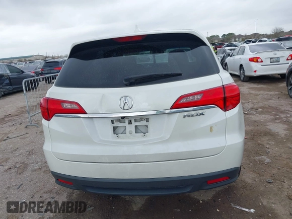 2014 Acura RDX Tech Pkg with VIN 5J8TB3H50EL004274, listed as a IAAI auction lot 41700055 with 163,318 mi miles. Bid and sale history available at carsss.com. Image 16.
