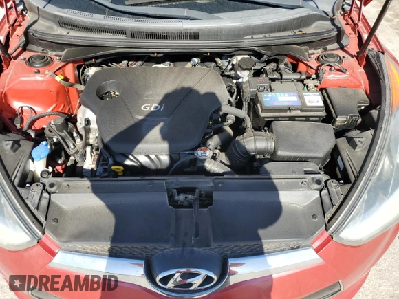 2014 Hyundai Veloster with VIN KMHTC6AD1EU198737, listed as a Copart auction lot 66271575 with 119,895 mi miles and Salvage title. Bid and sale history available at DreamBid. Image 11.
