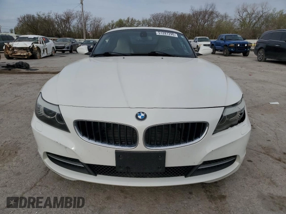 2011 BMW Z4 sDrive30i с VIN WBALM5C57BE379684, выставлен на аукционе Copart как лот 51287295 с пробегом 79 668 миль миль и Списание • Salvage title. История ставок и продаж доступна на DreamBid. Изображение 5.