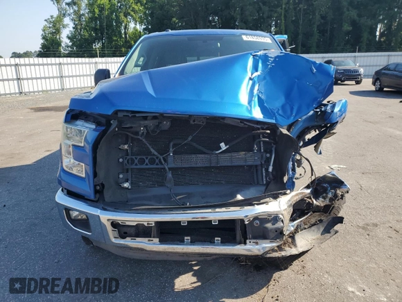 2015 Ford F-150 XL with VIN 1FTEW1CP9FFA66958, listed as a Copart auction lot 61858935 with 93,138 mi miles and Salvage title. Bid and sale history available at DreamBid. Image 5.
