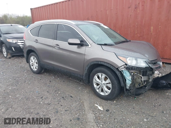 2013 Honda CR-V EX-L with VIN 5J6RM4H73DL047865, listed as a IAAI auction lot 41952798 with 189,647 mi miles. Bid and sale history available at carsss.com. Image 1.