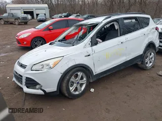 2014 Ford Escape SE with VIN 1FMCU9G9XEUA44349, listed as a IAAI auction lot 41738787 with 54,909 mi miles. Bid and sale history available at carsss.com. Image 2.